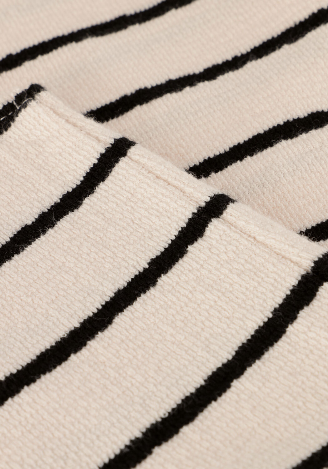 Ecru YOUR WISHES Top STRIPES FRONT TIE SINGLET - large