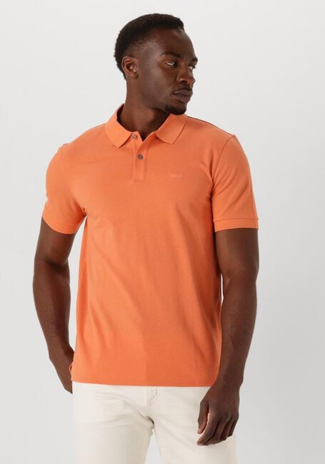 BOSS BLACK Polo PALLAS en orange - large