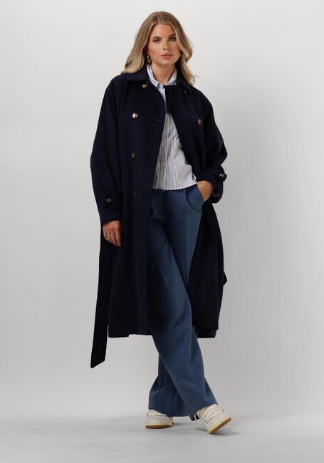 ANOTHER LABEL Manteau MAUD COAT Bleu foncé - large