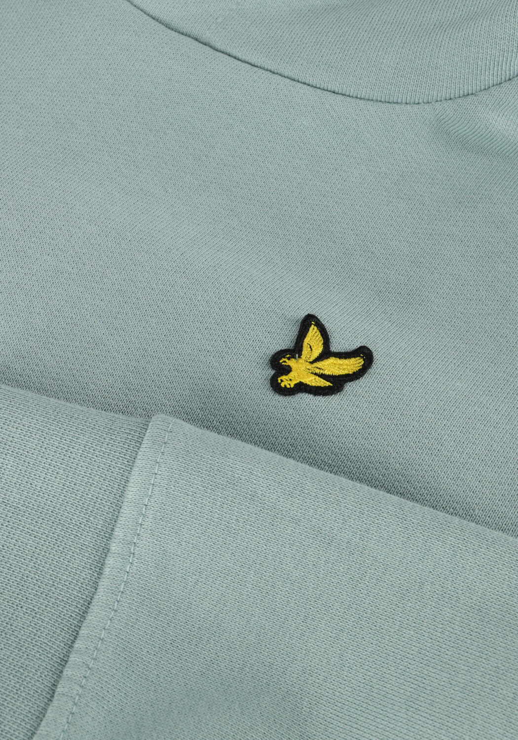 Lichtblauwe LYLE & SCOTT Sweater PULLOVER HOODIE BOYS - large