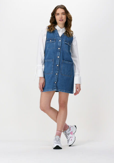 ENVII Mini robe ENROWAN SL DRESS 6863 en bleu - large