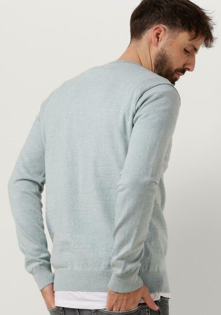 BUTCHER OF BLUE Pull LT CLIFDEN CREW Bleu clair - large