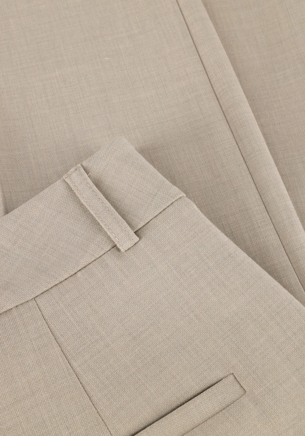 SELECTED WOMEN Pantalon SLFRITA MW WIDE PANT en beige - large