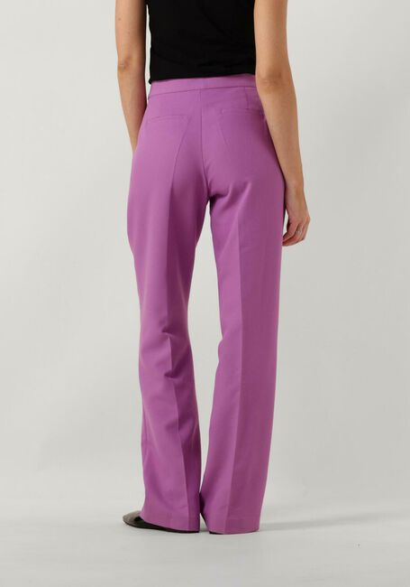 JANSEN AMSTERDAM Pantalon WQ417 WOVEN WIDE LONG PANTS en violet - large