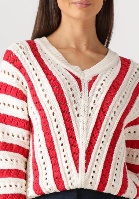 CATWALK JUNKIE Pull AJOUR KNIT en rouge - large