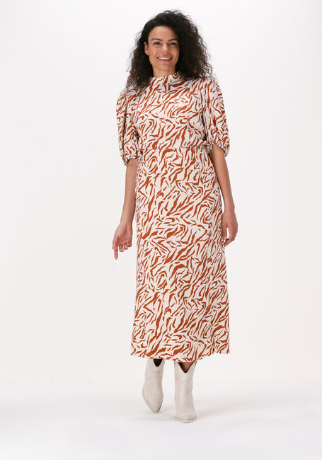 GESTUZ Jupe midi NENE HW SKIRT Crème - large