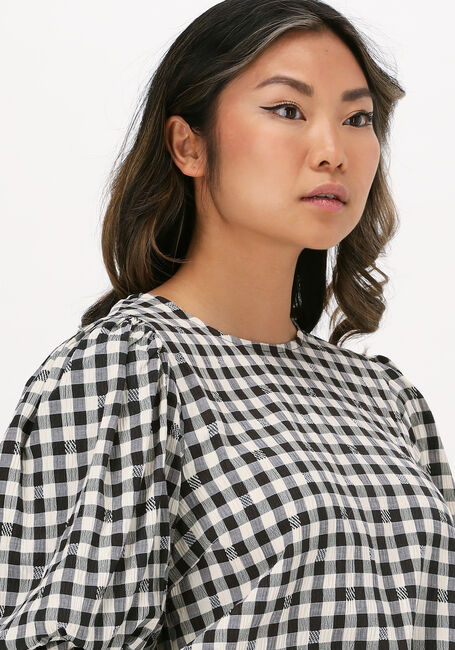 CO'COUTURE CADIE CHECK BLOUSE Blouses en noir - large