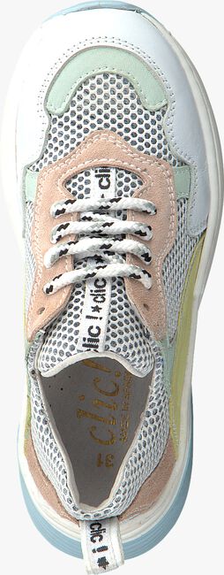 Witte CLIC! Lage sneakers 9740 - large