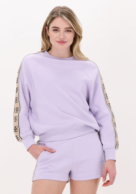 GUESS Pull BRITNEY CREW NECK Lilas - large