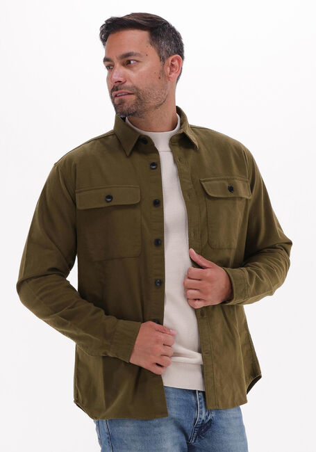 SELECTED HOMME Surchemise REGSCOT CHECK SHIRT Olive - large