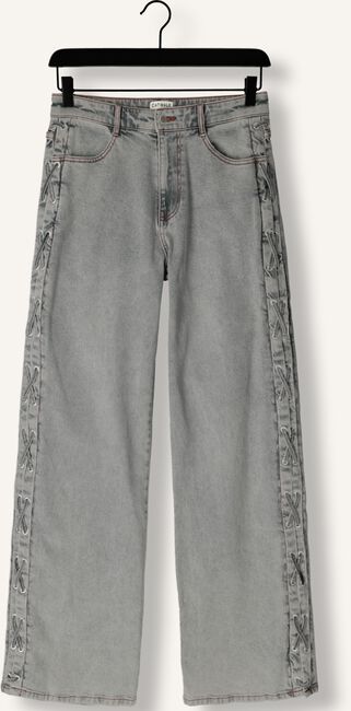 Lichtblauwe CATWALK JUNKIE Wide jeans LOOSE FIT JEANS WITH LACE DETAIL Lichtblauwe CATWALK JUNKIE Wide jeans LOOSE FIT JEANS WITH LACE DETAIL - large