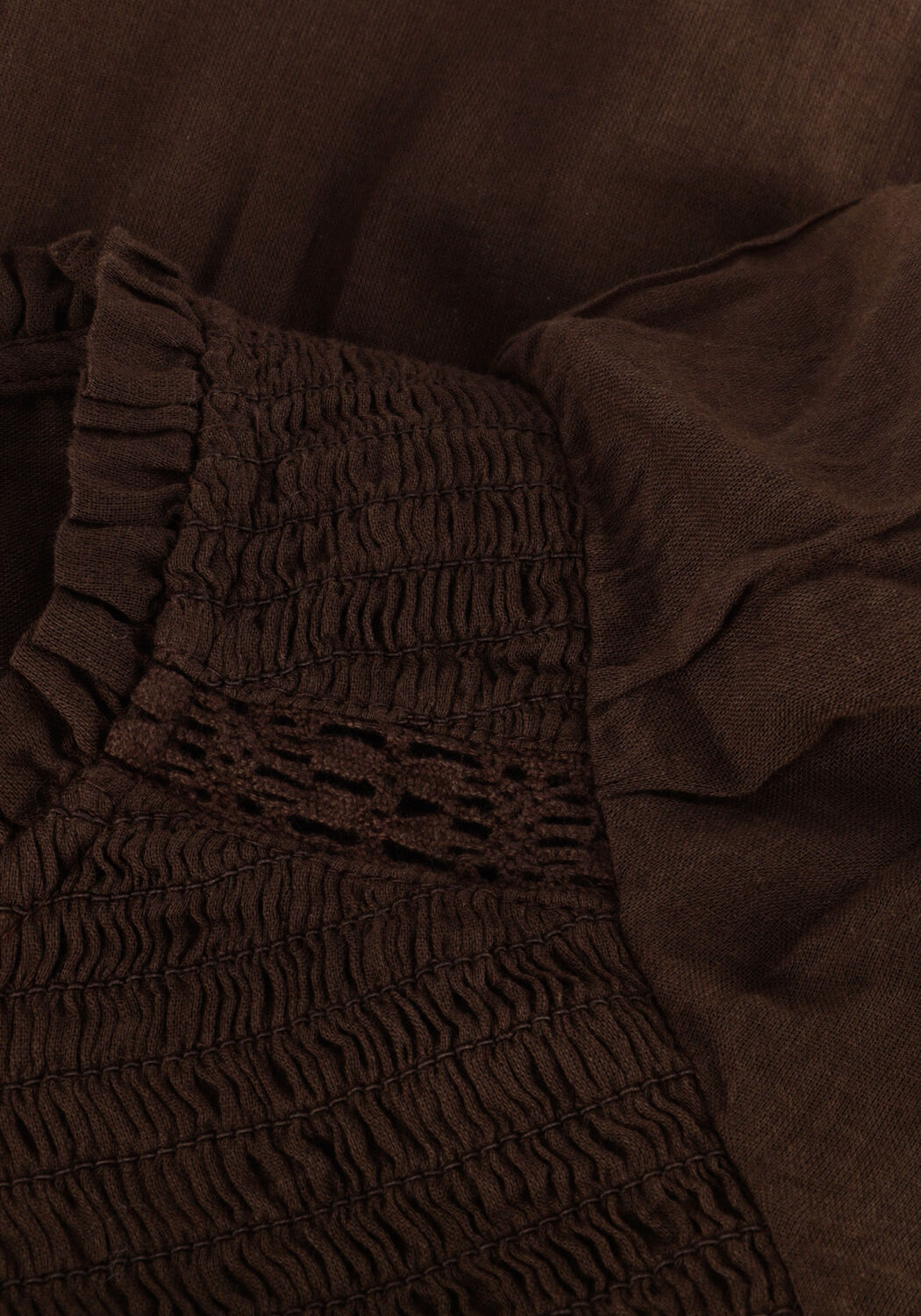 Bruine NEO NOIR  SARNA S VOILE BLOUSE - large