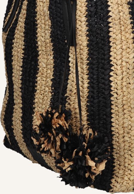 Zwarte FRED DE LA BRETONIERE Shopper 0455 SHOPPINGBAG RAFFIA L Zwarte FRED DE LA BRETONIERE Shopper 0455 SHOPPINGBAG RAFFIA L - large