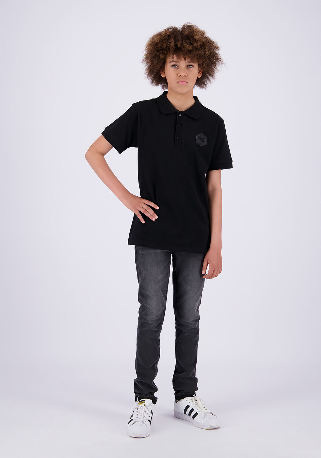 Zwarte VINGINO Polo KIYANO - large