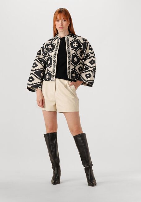 Zwarte SUMMUM Top SHORT SLEEVE SWEATER - large
