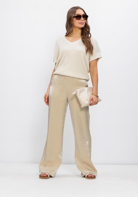 NUKUS Haut RAYA TOP LUREX Cr&egrave;me - large