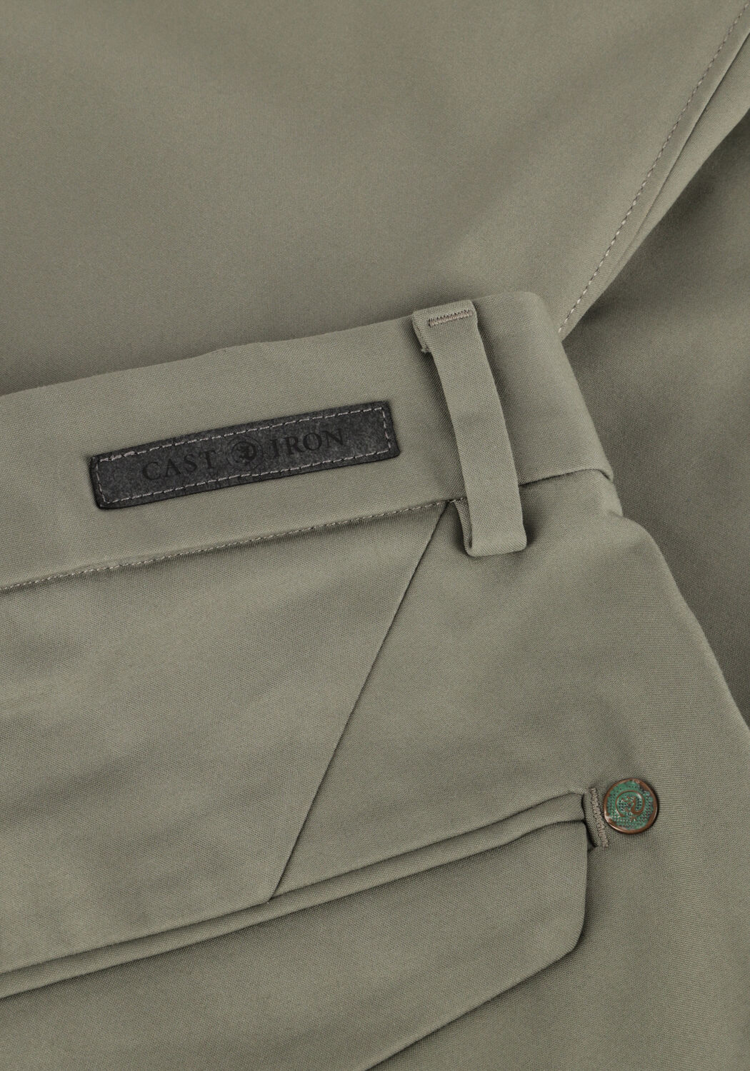 CAST IRON Pantalon courte RISER SHORTS COMFORT STRETCH en gris - large