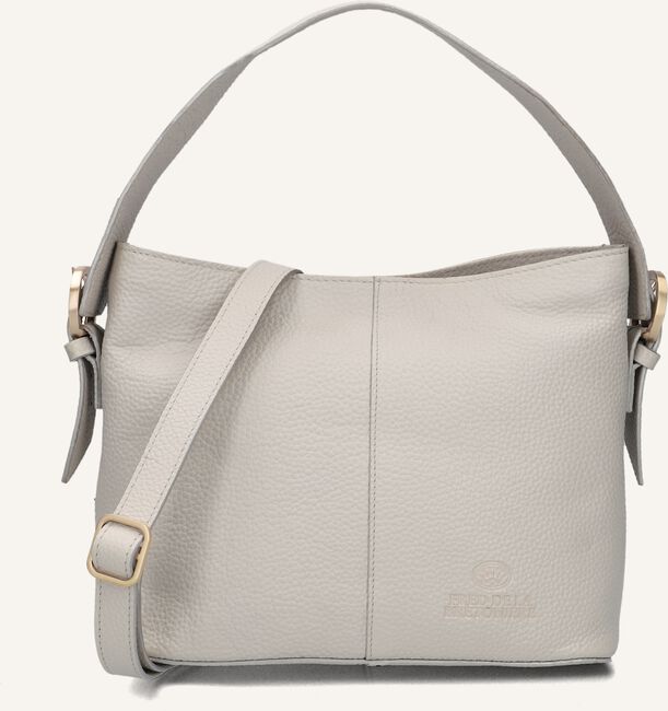 Lichtgrijze FRED DE LA BRETONIERE Handtas LINDI BUCKET BAG GRAIN LEATHER Lichtgrijze FRED DE LA BRETONIERE Handtas LINDI BUCKET BAG GRAIN LEATHER - large