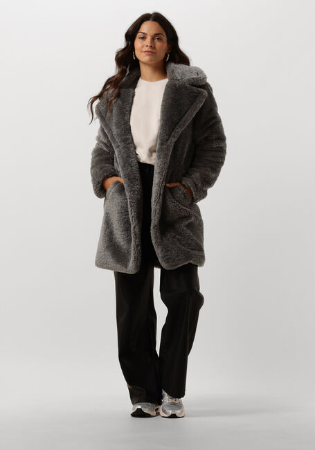 Grijze NOTRE-V Faux fur jas NV-ECRIN - large