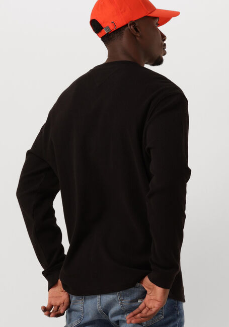 TOMMY JEANS T-shirt TJM CLASSIC WAFFLE TEE en noir - large