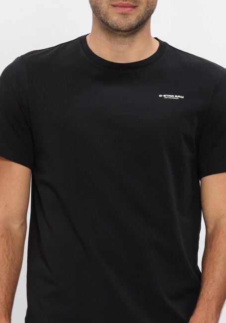 Zwarte G-STAR RAW T-shirt SLIM BASE R T S\S - large