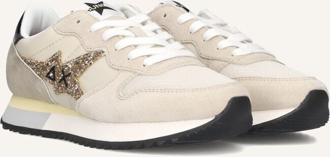 Beige SUN68 Sneakers STARGIRL GLITTER LOGO Beige SUN68 Sneakers STARGIRL GLITTER LOGO - large