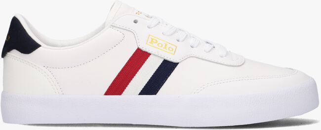 Witte POLO RALPH LAUREN Lage sneakers COURT VLC - large