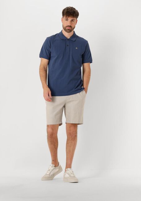 SCOTCH & SODA Polo COTTON PIQUE REGULAR FIT POLO Bleu foncé - large