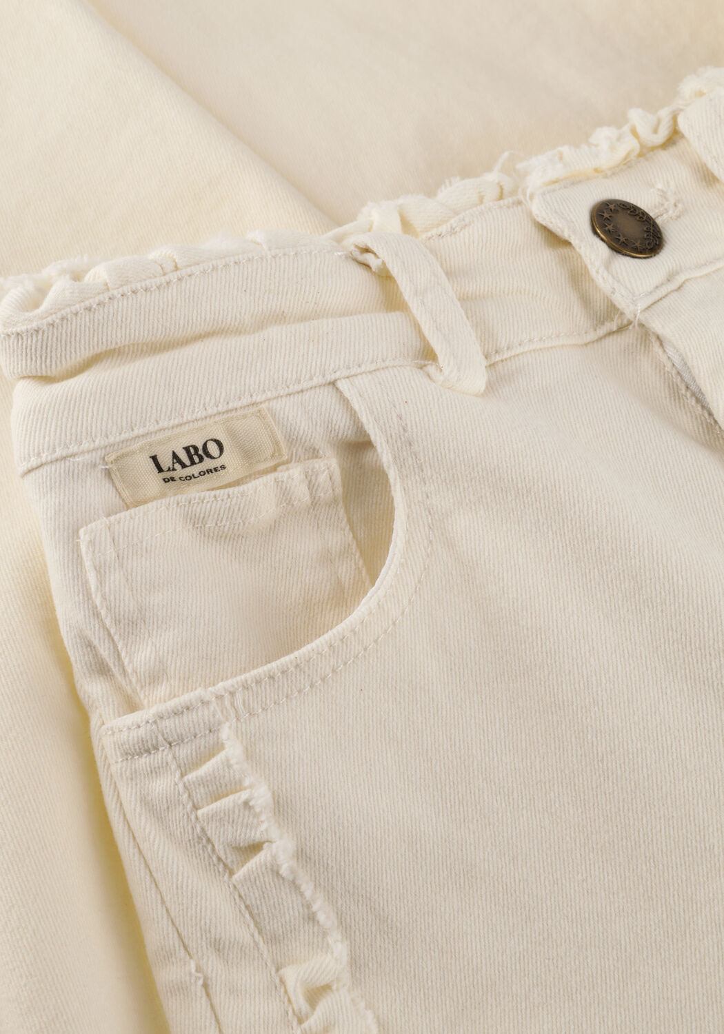 Labo de Colores Wide jeans LES Blanc - large