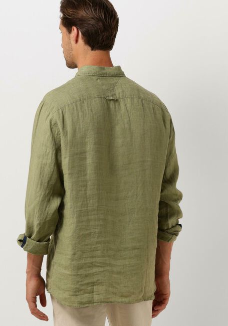 TOMMY HILFIGER Chemise décontracté PIGMENT DYED LI SOLID RF SHIRT Olive - large