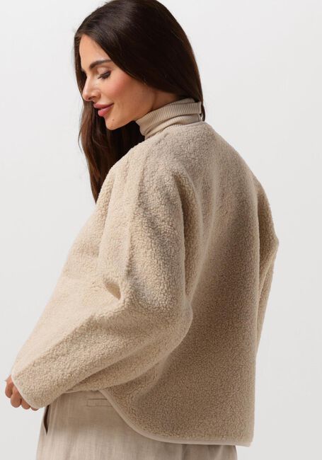 KNIT-TED Manteau Teddy TEDDIE Crème - large
