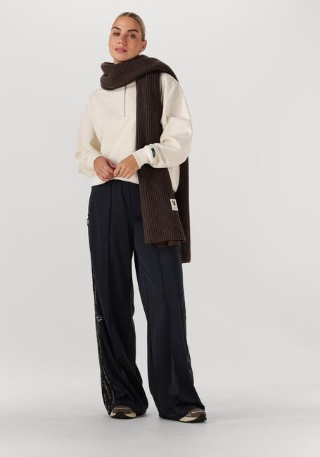 MERCER AMSTERDAM Chandail THE MERCER QUARTER ZIP CONTRAST Crème - large