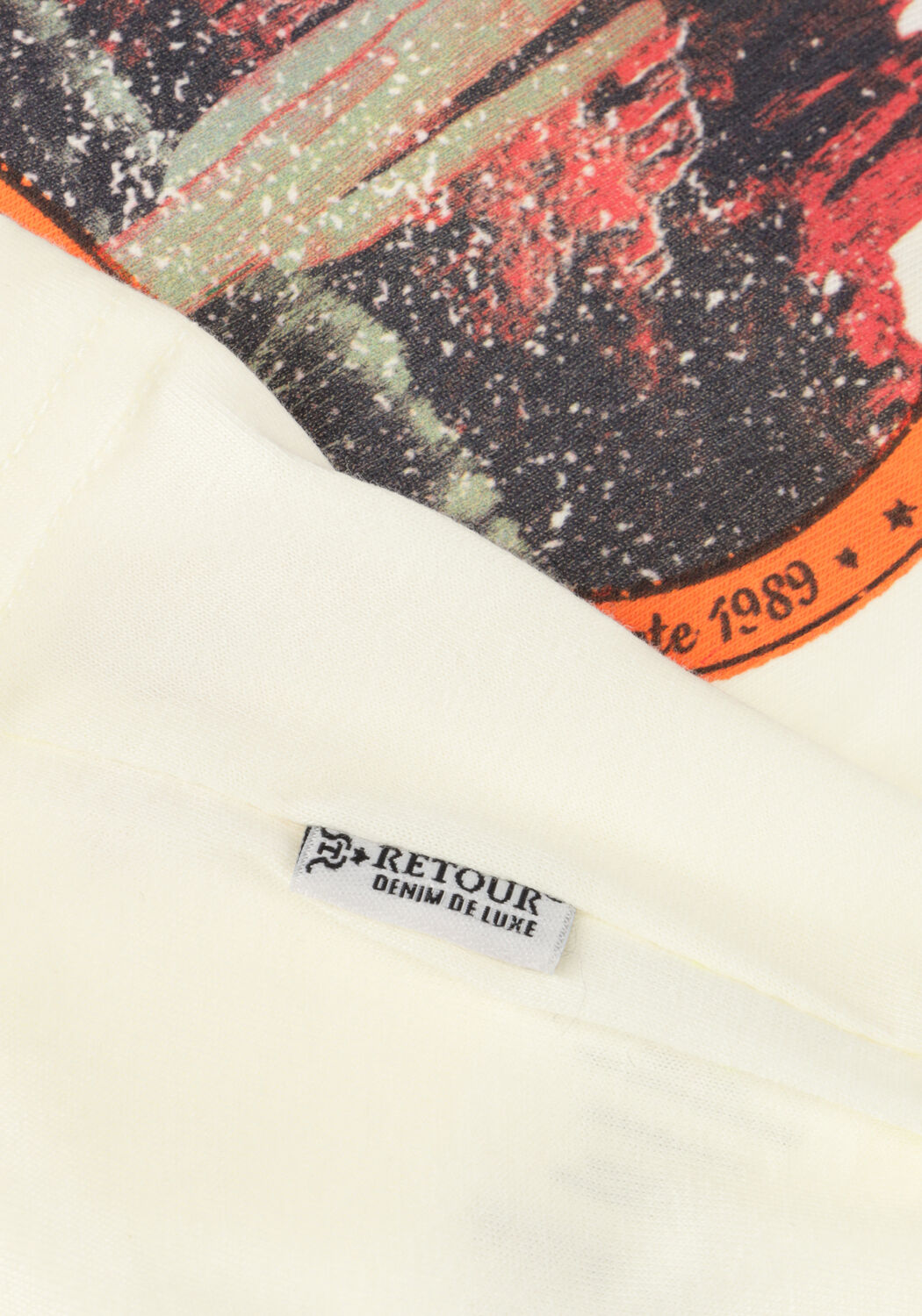 Witte RETOUR Top KARMEN - large