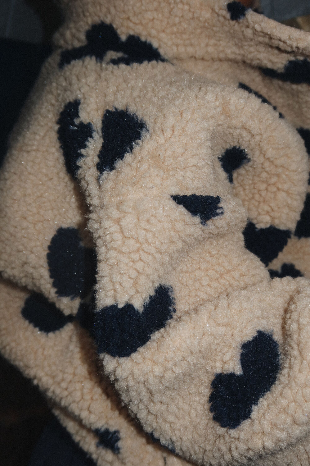 KONGES SLOJD Manteau Teddy JODY TEDDY JACKET en beige - large