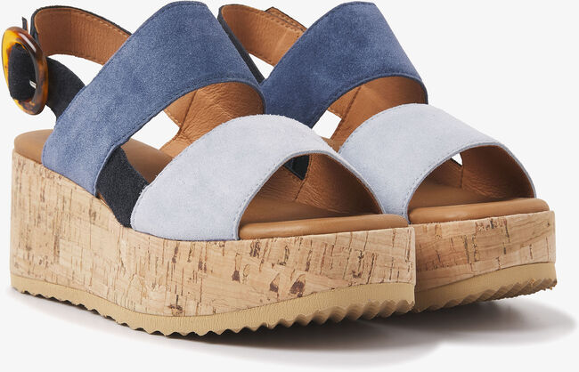 Blauwe VIA VAI Sandalen SISSEL RAVEN - large