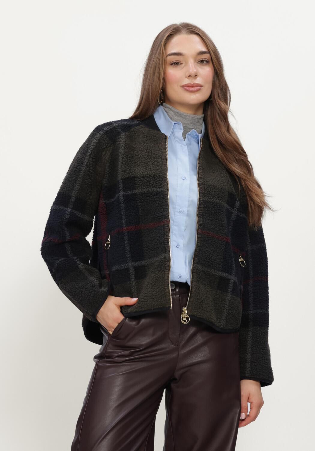 Multi BARBOUR Truien/vesten TARTAN BARBOUR KIRKLEES FLEECE - large