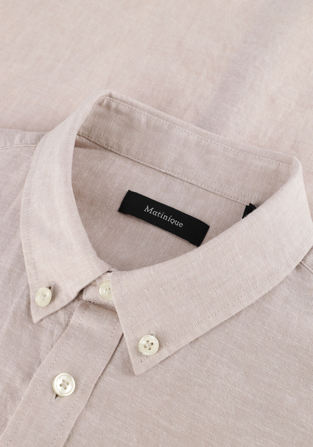MATINIQUE Chemise d&eacute;contract&eacute; MATROSTOL BD SS Sable - large