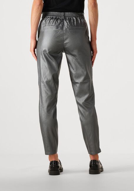 OBJECT Pantalon OBJBELLE LISA COATED PANT en gris - large