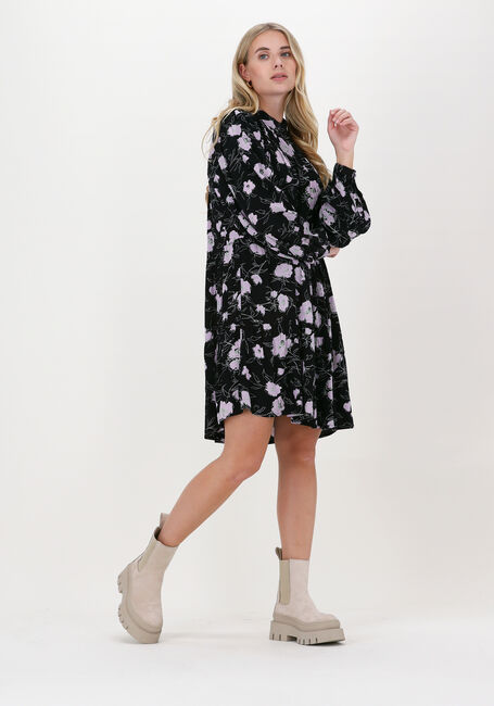 MSCH COPENHAGEN Mini robe LORINA MOROCCO LS DRESS en noir - large