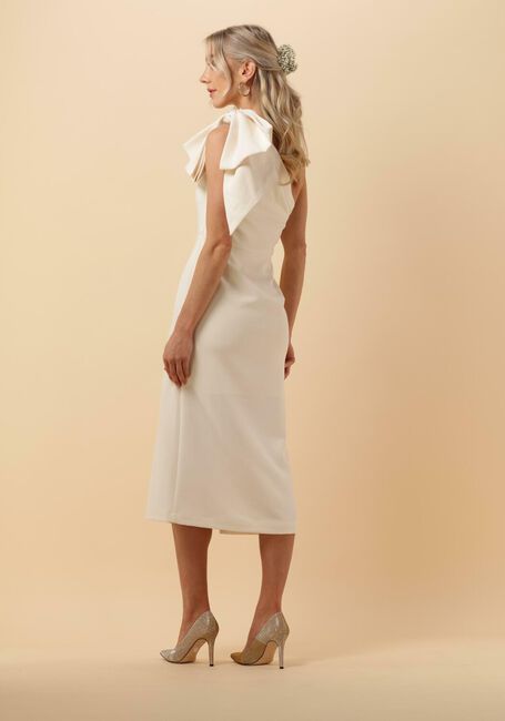 Y.A.S. YASLIZZIE OS MIDI BOW DRESS - CELEB Mode mariage Blanc - large