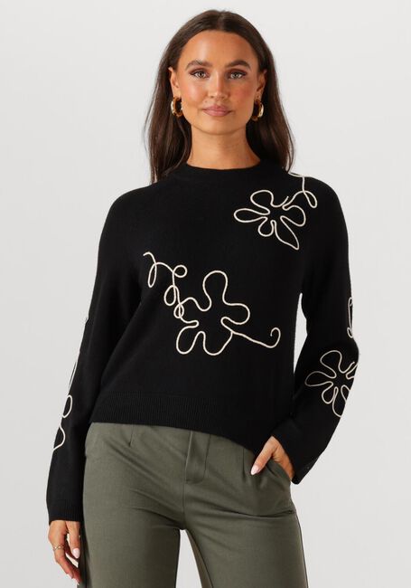 OBJECT Pull OBJLANEY RUBIN LS PULLOVER en noir - large