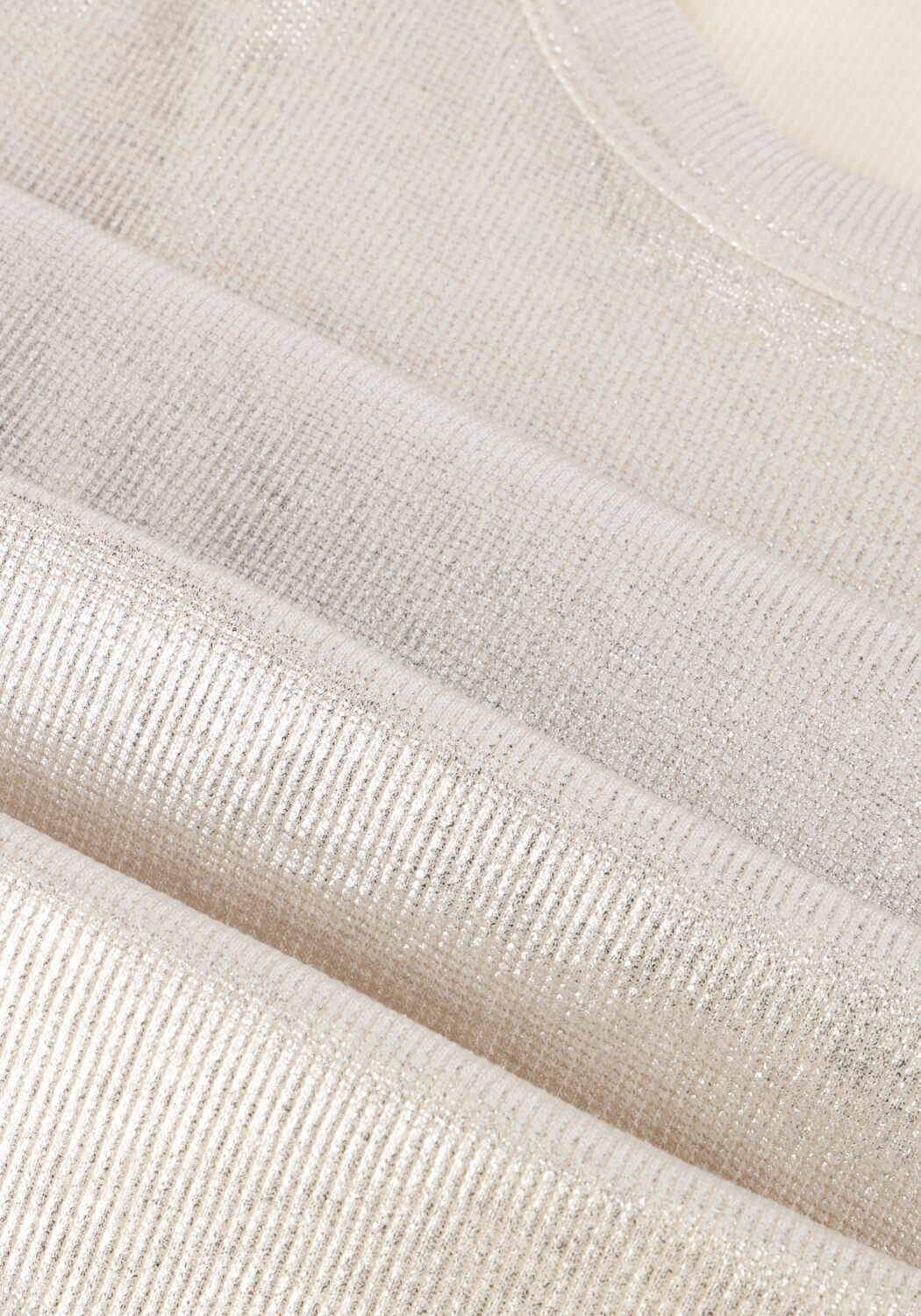 SUMMUM Haut RIB TANKTOP COTTON RIB Argent&eacute; - large