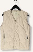 Beige WOODBIRD Bodywarmer WBTRAIS QUILT VEST Beige WOODBIRD Bodywarmer WBTRAIS QUILT VEST - medium