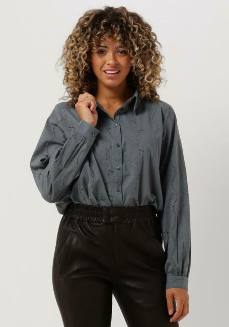 Donkergrijze LOLLYS LAUNDRY  SISU SHIRT - large