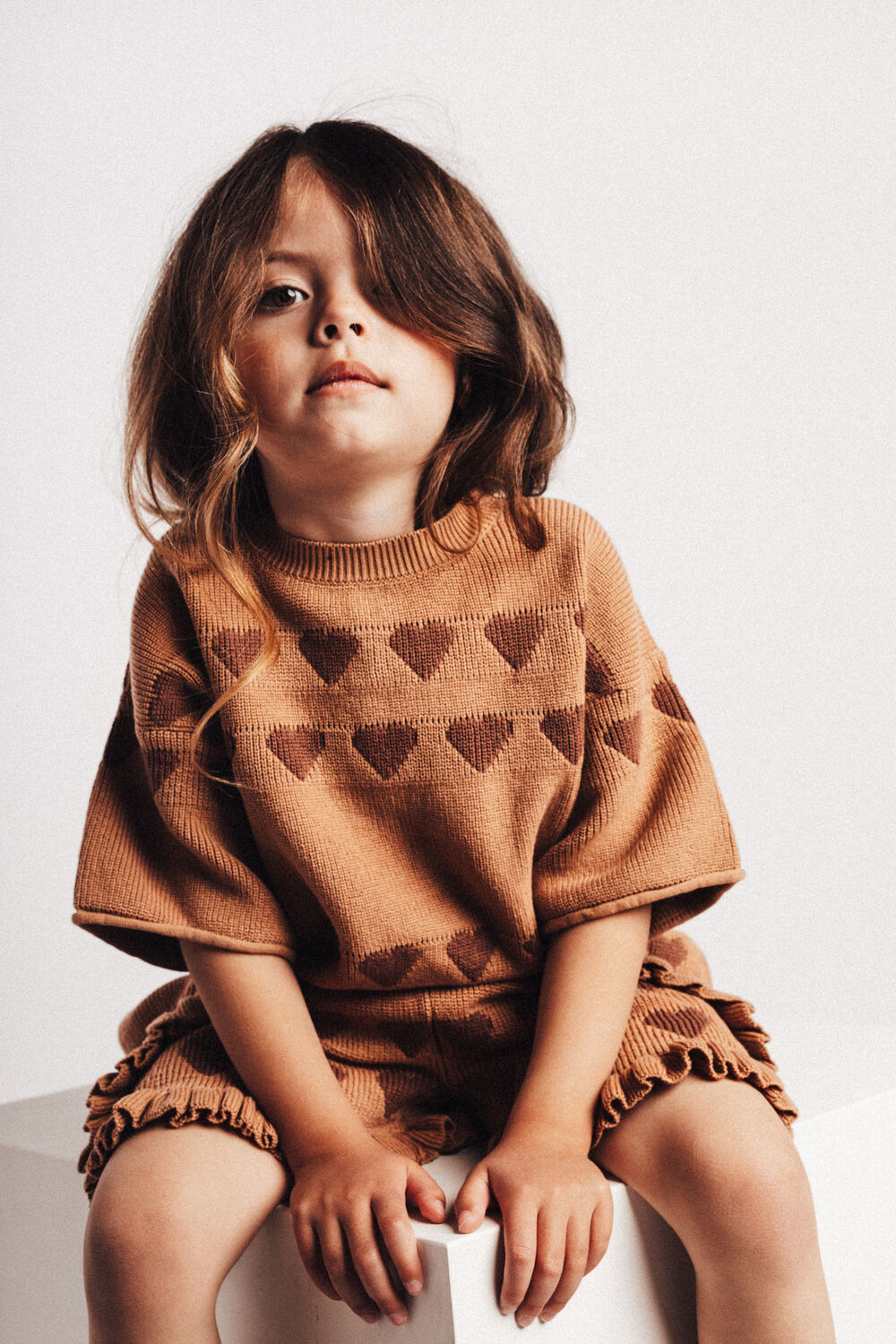 Bruine BAJE STUDIO Top PARAISO - large