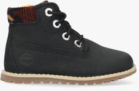 TIMBERLAND POKEY PINE 6IN BOOT WITH SIDE  Bottines à lacets en noir - medium