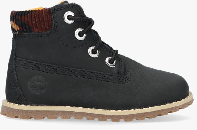 TIMBERLAND POKEY PINE 6IN BOOT WITH SIDE  Bottines à lacets en noir - large