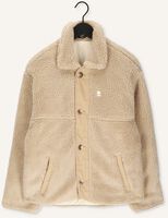 Ecru 10DAYS Teddy jas REVERSIBLE PADDED JACKET Ecru 10DAYS Teddy jas REVERSIBLE PADDED JACKET - medium