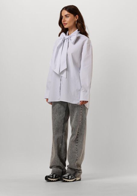 Y.A.S. YASLOMA LS STRIPE SHIRT Blouses en blanc - large