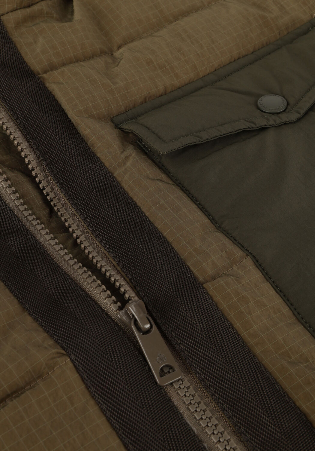 SCOTCH & SODA Veste matelass&eacute; HOODED PUFFA JACKET Kaki - large